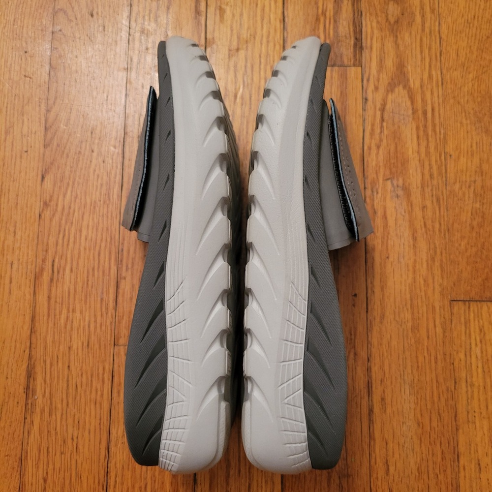 Vionic Rejuvenate Gray Platform Slide Sandals 7 O… - image 5